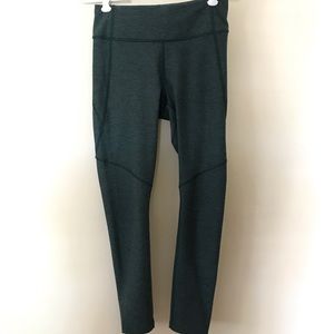 Outdoor Voices 7/8 Warmup Leggings in Hunter